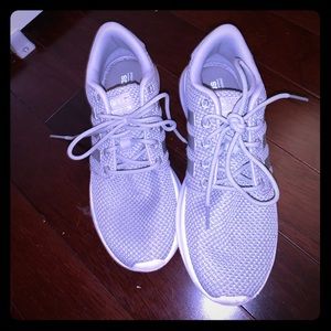 Adidas Cloud Foam Grey tennis shoes